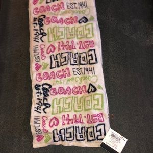 Coach scarf